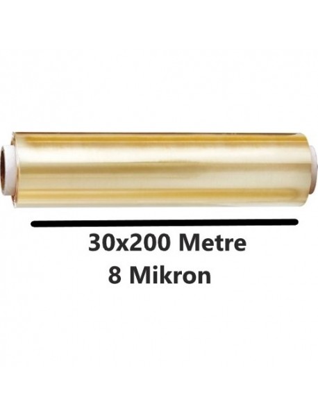 SHD ŞEFFAF GIDA STREÇ FİLM 30 CM X 200 M (8 MİCRON) 50 KOLİ