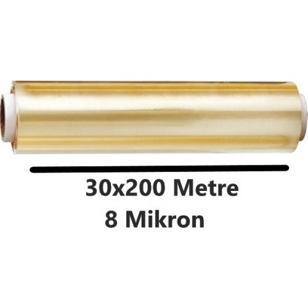 SHD ŞEFFAF GIDA STREÇ FİLM 30 CM X 200 M (8 MİCRON) 50 KOLİ