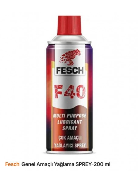 Fesch Genel Amaçlı Yağlama Sprey - 200 ML