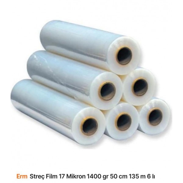 SHD STREÇ FİLM 17 MİKRON 2000 GR 50 CM 20 KOLİ (120 ADET)